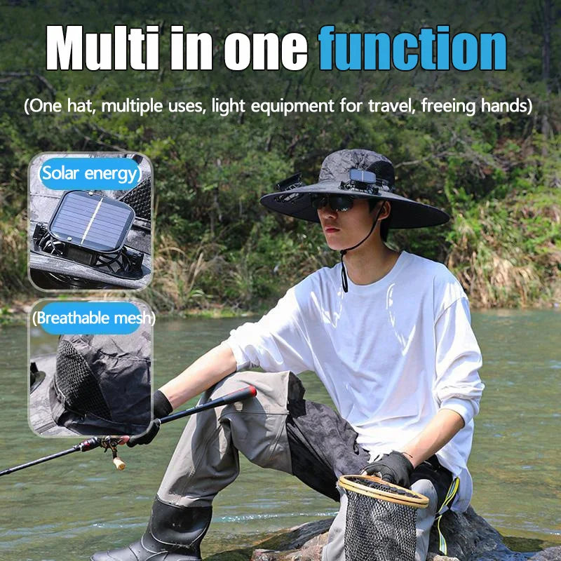 Solar Fan Sun Hat
