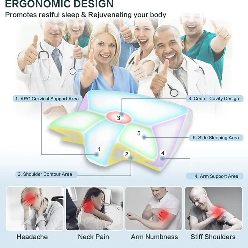 Ergonomic Cervical Pillow