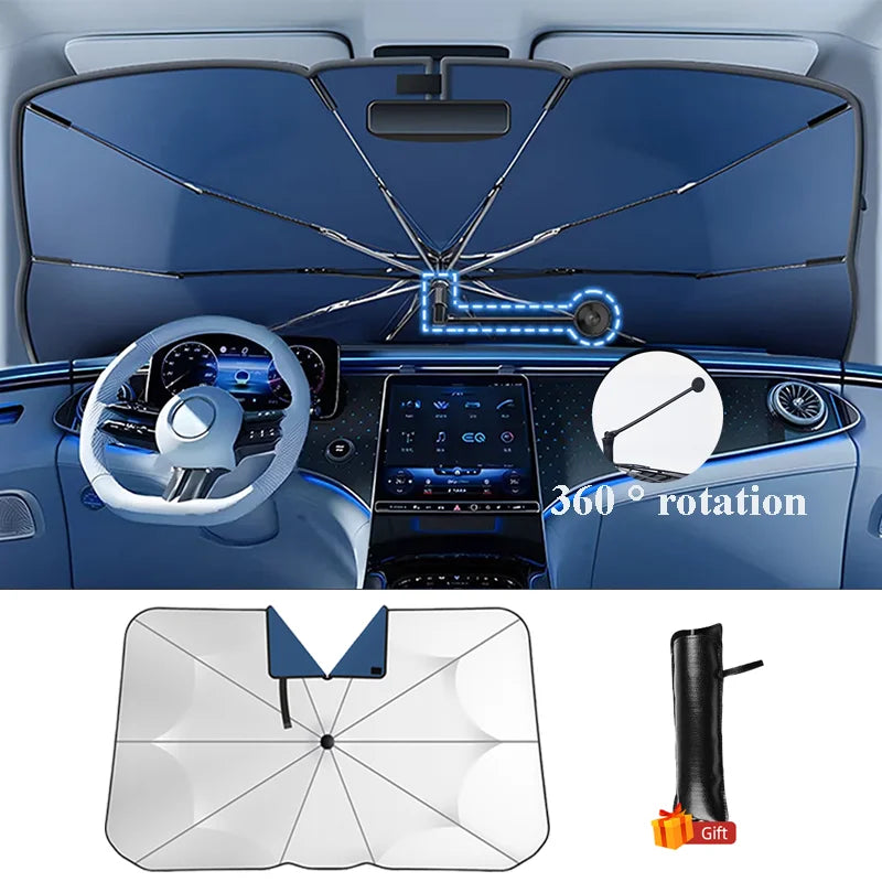 Car Sunshade Windshield Umbrella