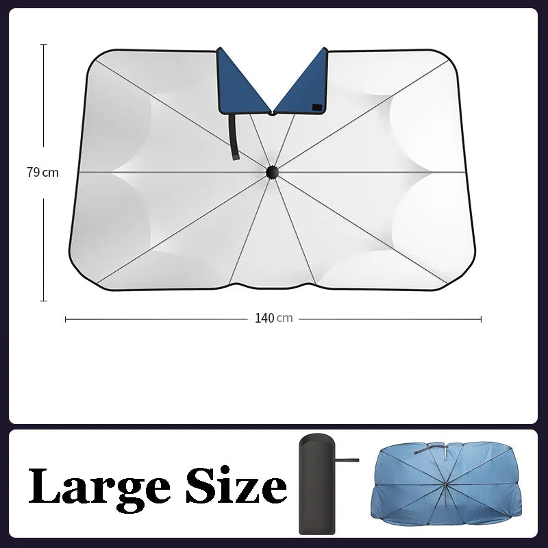 Car Sunshade Windshield Umbrella