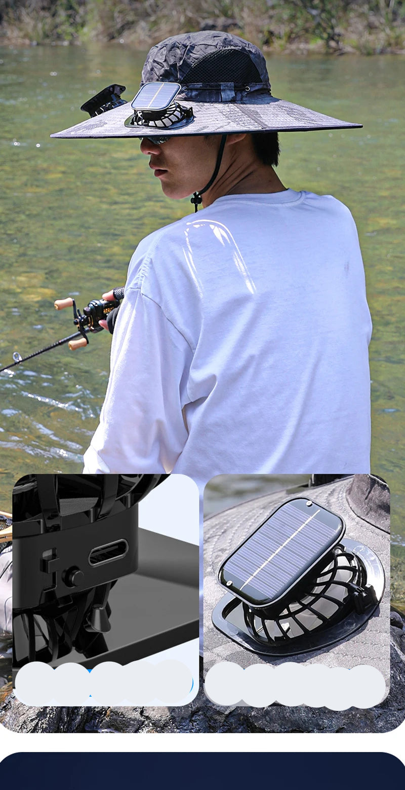 Solar Fan Sun Hat