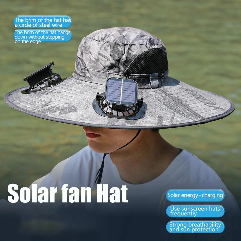 Solar Fan Sun Hat