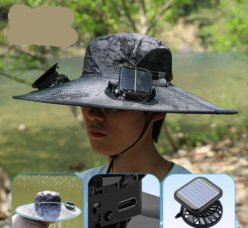 Solar Fan Sun Hat