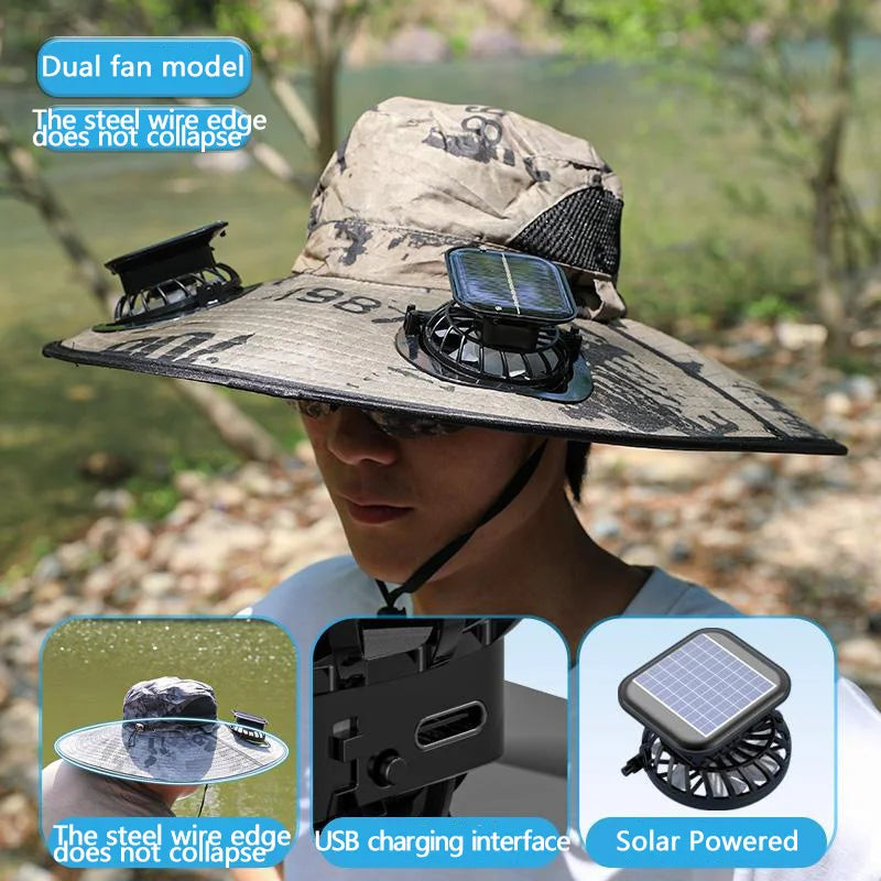 Solar Fan Sun Hat